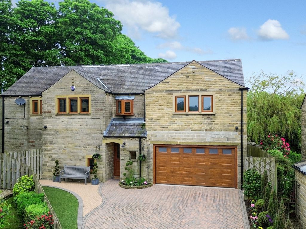 6 bed detached house for sale in Sandyfoot, Barkisland, Halifax, West