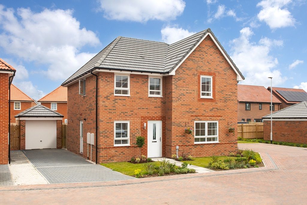 New home, 4 bed detached house for sale in "Radleigh" at Station Road