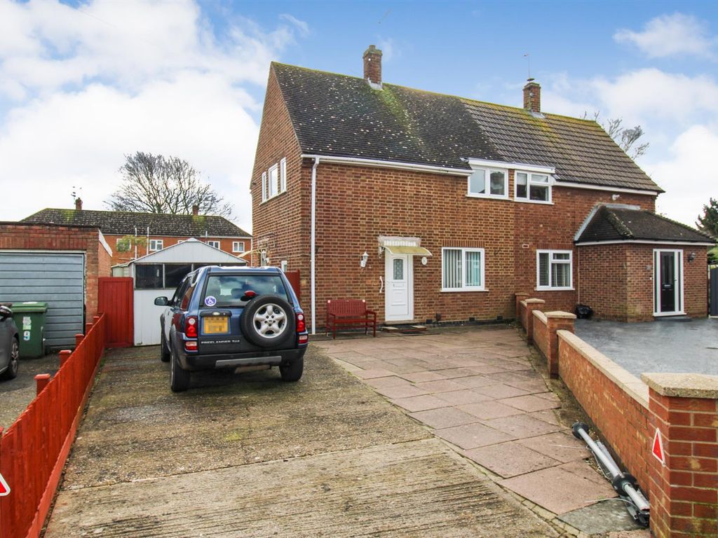 2 bed semidetached house for sale in Willetts Close, Corby NN17, £