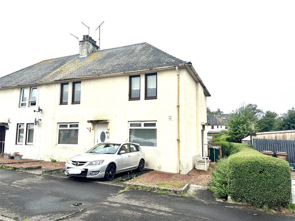 2 bed flat for sale in Dunure Drive, Kilmarnock, East Ayrshire KA3, £