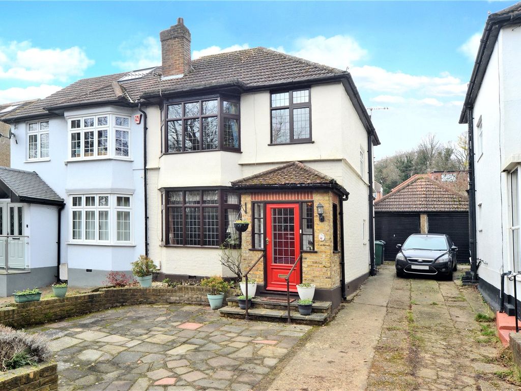 3 bed semidetached house for sale in Rectory Lane, Banstead, Surrey