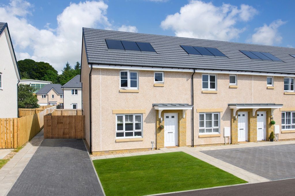 New home, 3 bed end terrace house for sale in "Cupar" at Harvester