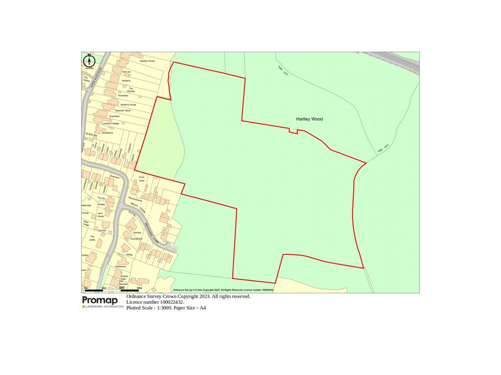 Land for sale in Beechlands Close, Hartley, Longfield DA3, £180,000
