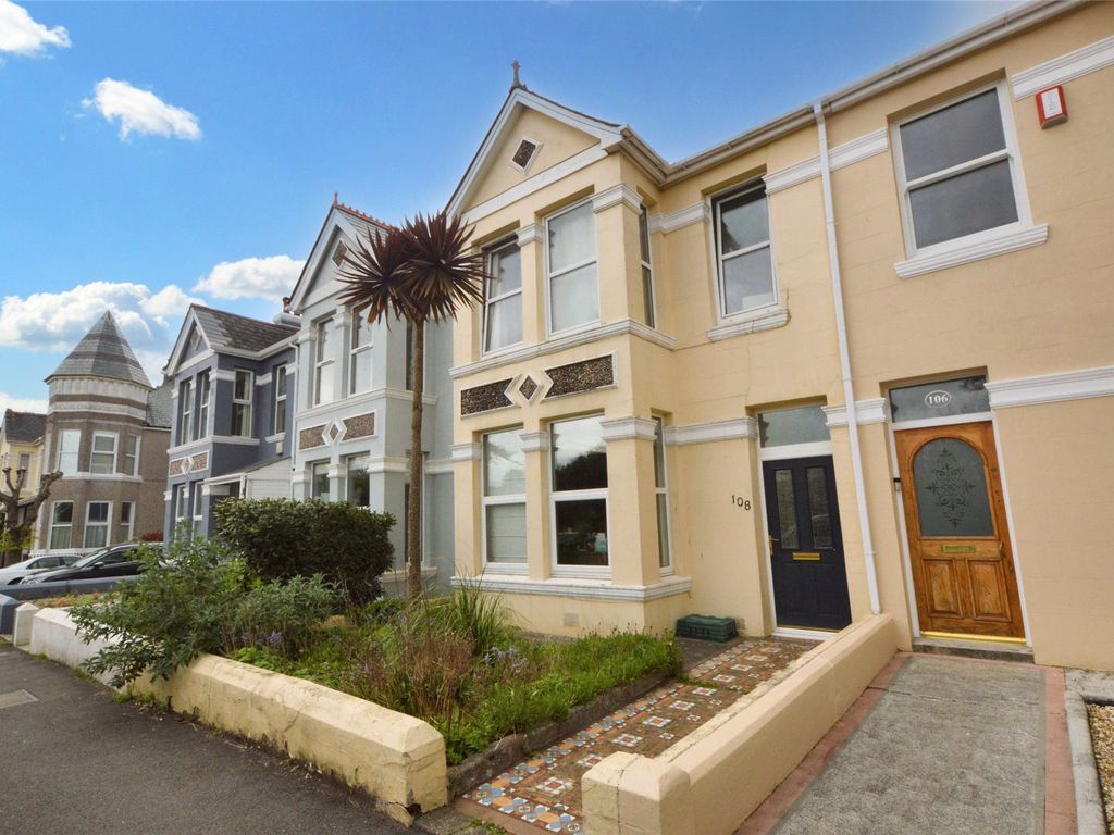 4 bed terraced house for sale in Peverell Park Road, Plymouth, Devon