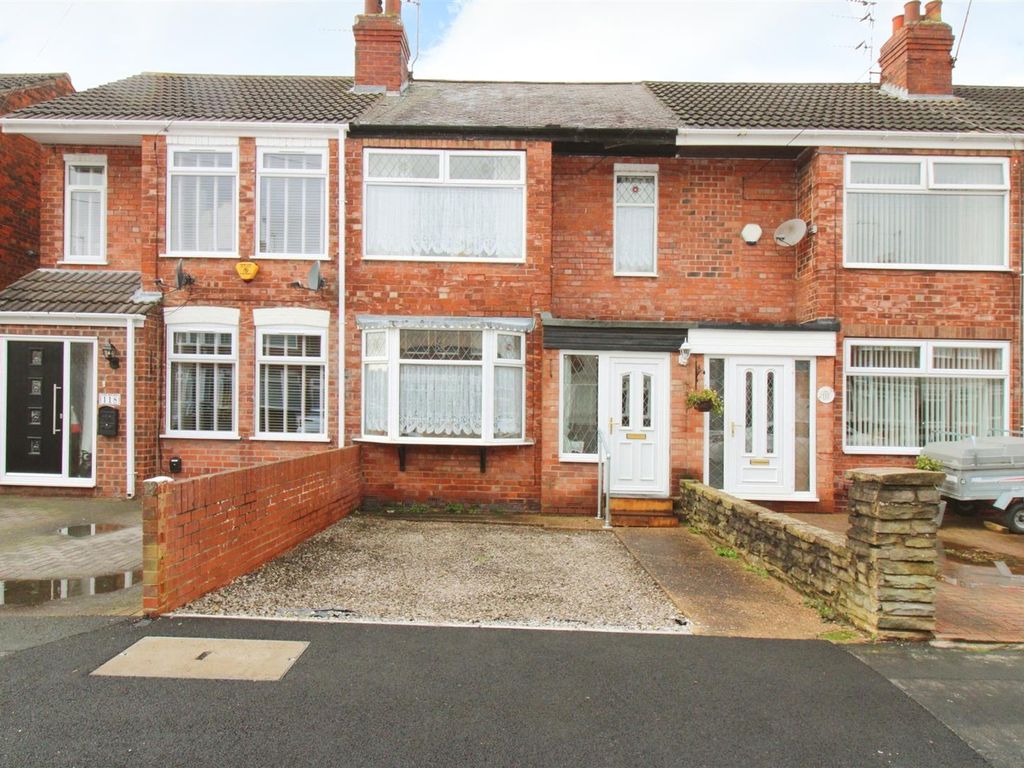 3 bed terraced house for sale in Westfield Road, Hull HU4, £117,500