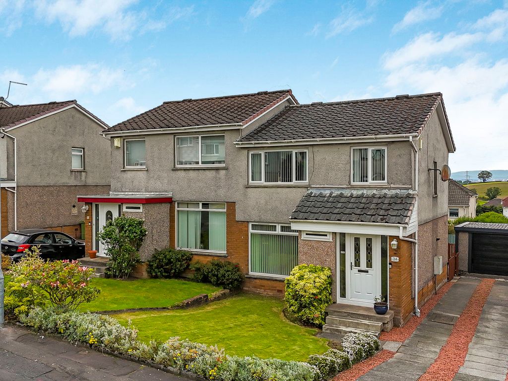 3 bed semidetached house for sale in Acacia Drive, Barrhead, Glasgow