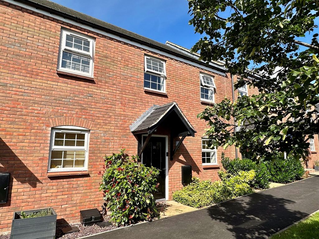 2 bed terraced house for sale in Bran Rose Way, Holmer, Hereford HR1, £