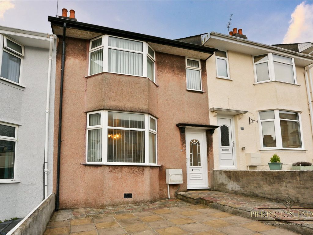 3 bed terraced house for sale in Ganges Road, Plymouth, Devon PL2, £