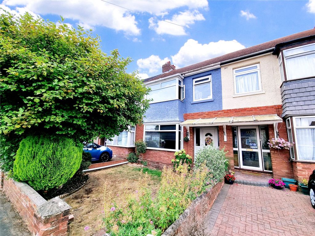 3 bed terraced house for sale in Dunkeld Road, Elson, Gosport