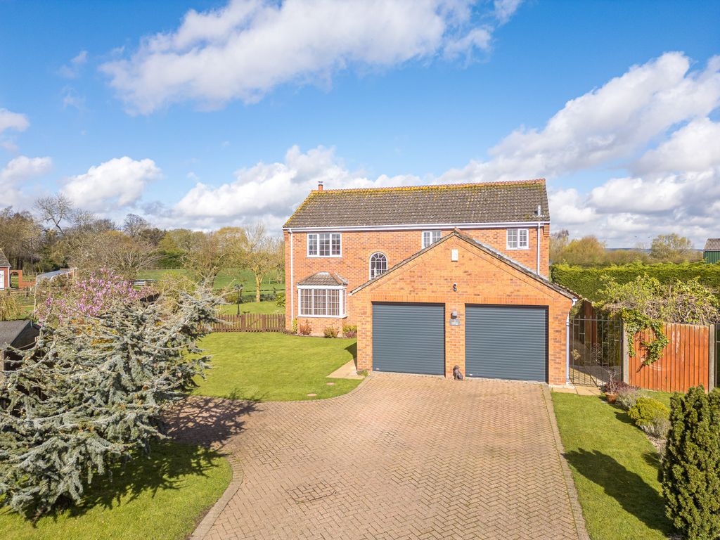 4 bed detached house for sale in Paddock View, Stickford PE22, £450,000