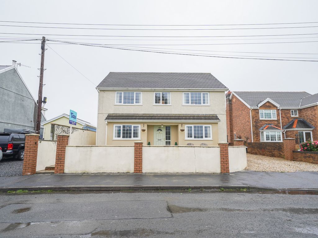 4 bed detached house for sale in Station Road, Llangennech, Llanelli