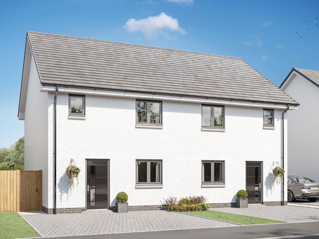 New home, 3 bed semidetached house for sale in Wellhall Road, Hamilton