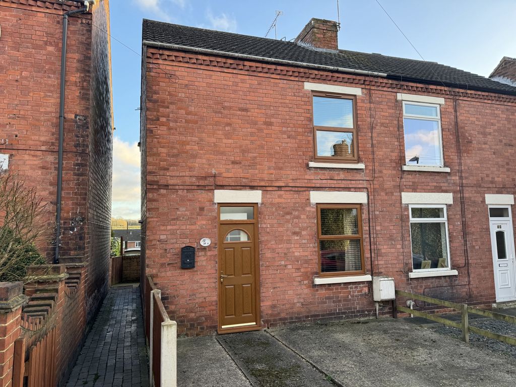 2 bed end terrace house for sale in Haddon Street, Tibshelf DE55, £