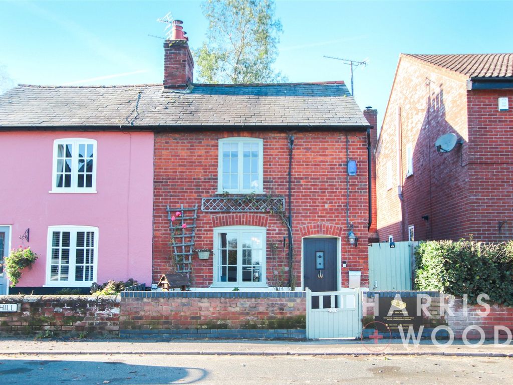 2 bed semidetached house for sale in Hunts Hill, Glemsford, Sudbury