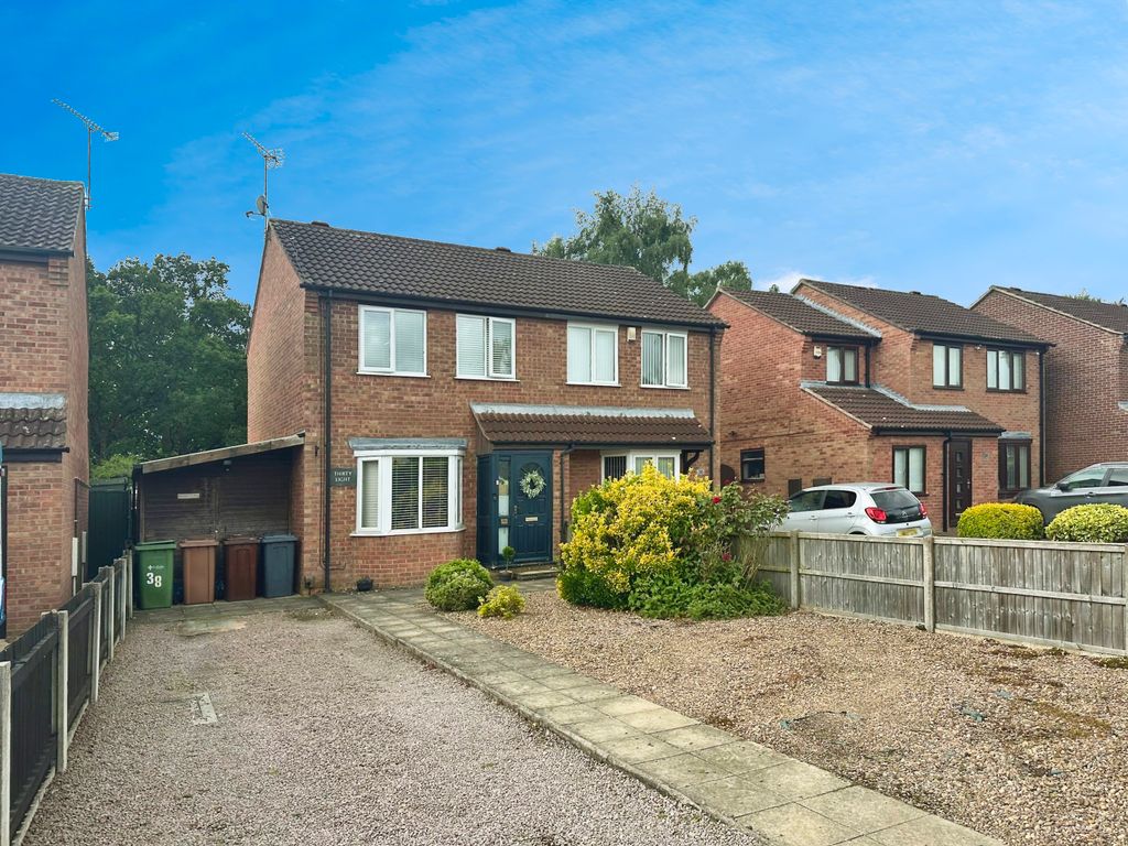 2 bed semidetached house for sale in Benson Crescent, Lincoln LN6, £