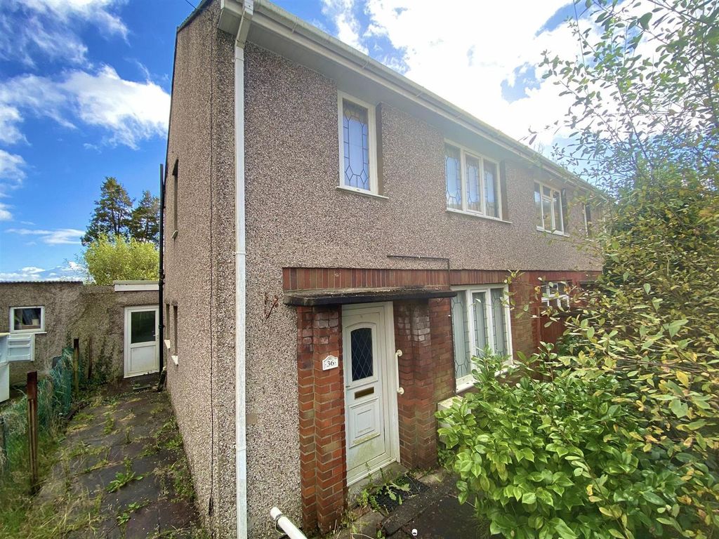 2 bed semidetached house for sale in Woodside Crescent, Clydach