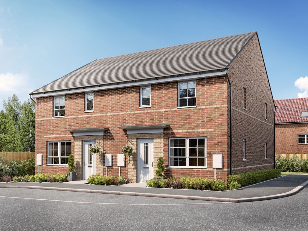 New home, 2 bed end terrace house for sale in "Amber" at Greenhead