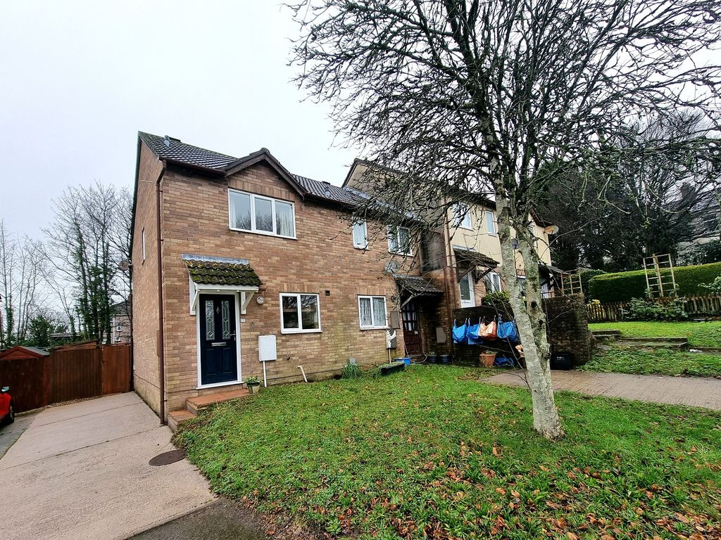 2 bed end terrace house for sale in Ffordd Y Parc, Litchard, Bridgend County. CF31, £167,000