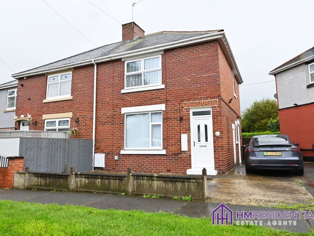 2 bed semidetached house for sale in Bullion Lane, Chester Le Street