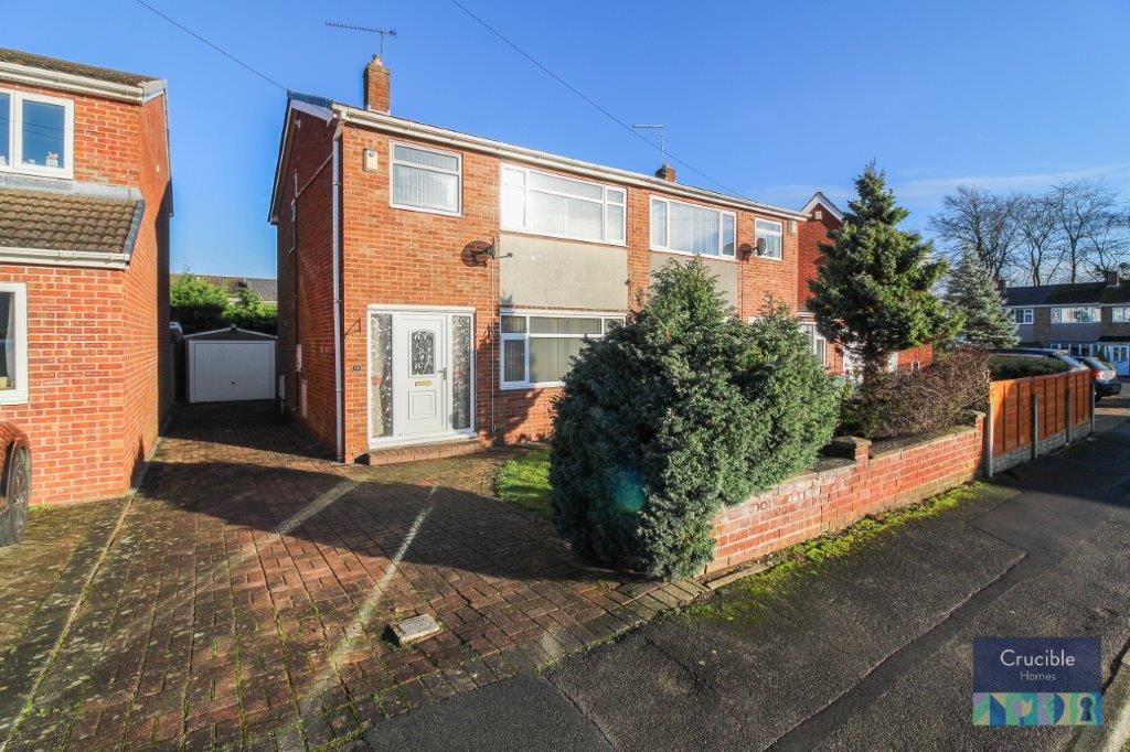 3 bed semidetached house for sale in Wellington Avenue, North Anston