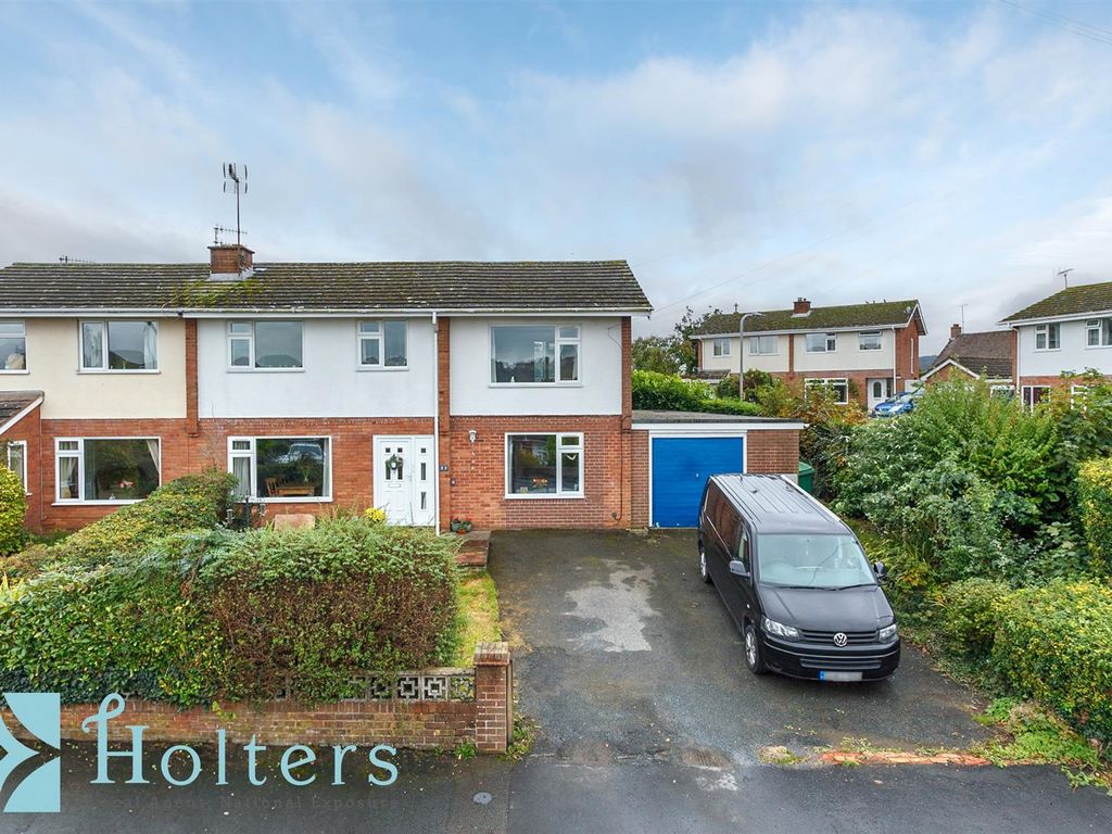 5 bed semidetached house for sale in Hayton View, Ludlow SY8, £299,950