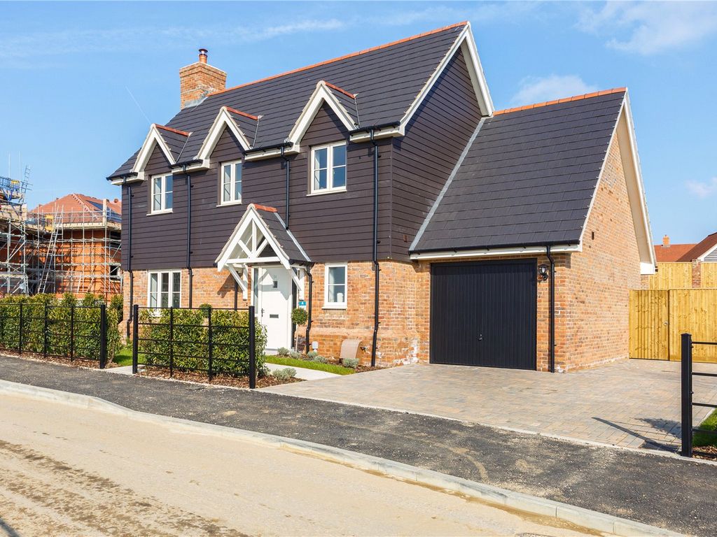 New home, 4 bed detached house for sale in Hackney Way, Mortimer Common