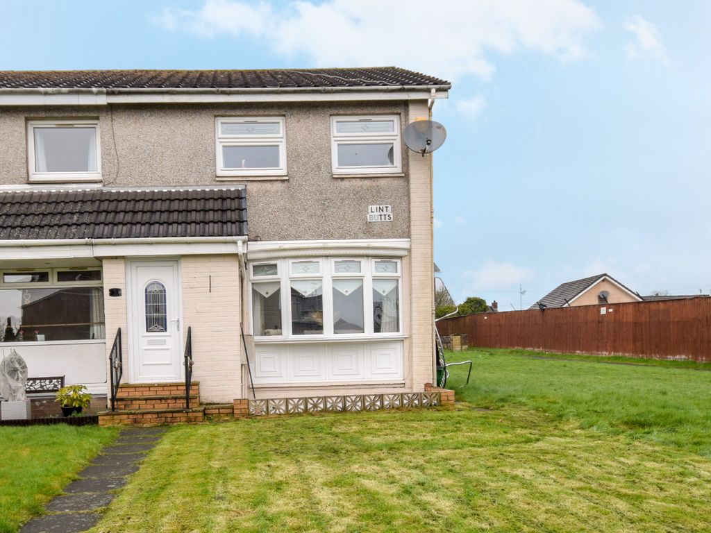 2 bed end terrace house for sale in Lint Butts, Blantyre, Glasgow G72