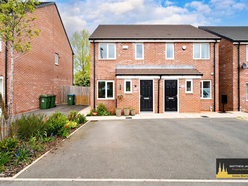 2 bed semidetached house for sale in Flockton Gardens, Coventry CV6, £