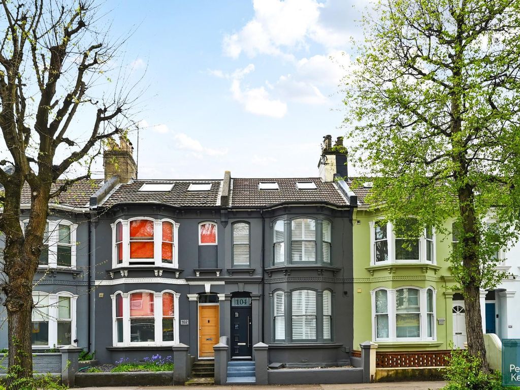3 bed terraced house for sale in Sackville Road, Hove BN3, £650,000