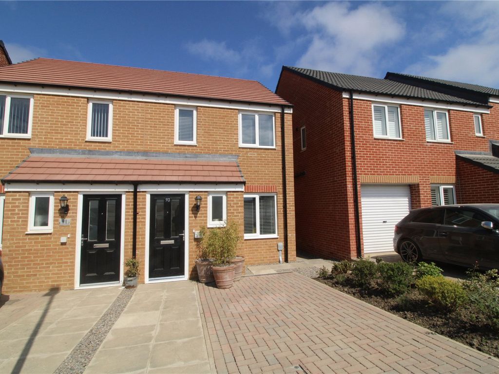 2 bed semidetached house for sale in Baneberry Drive, Sunderland, Tyne