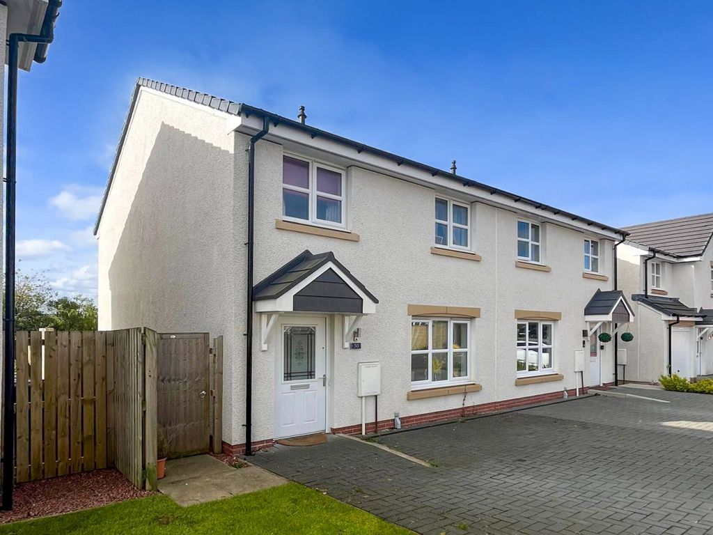 3 bed semidetached house for sale in Queen Mary Crescent, Clydebank