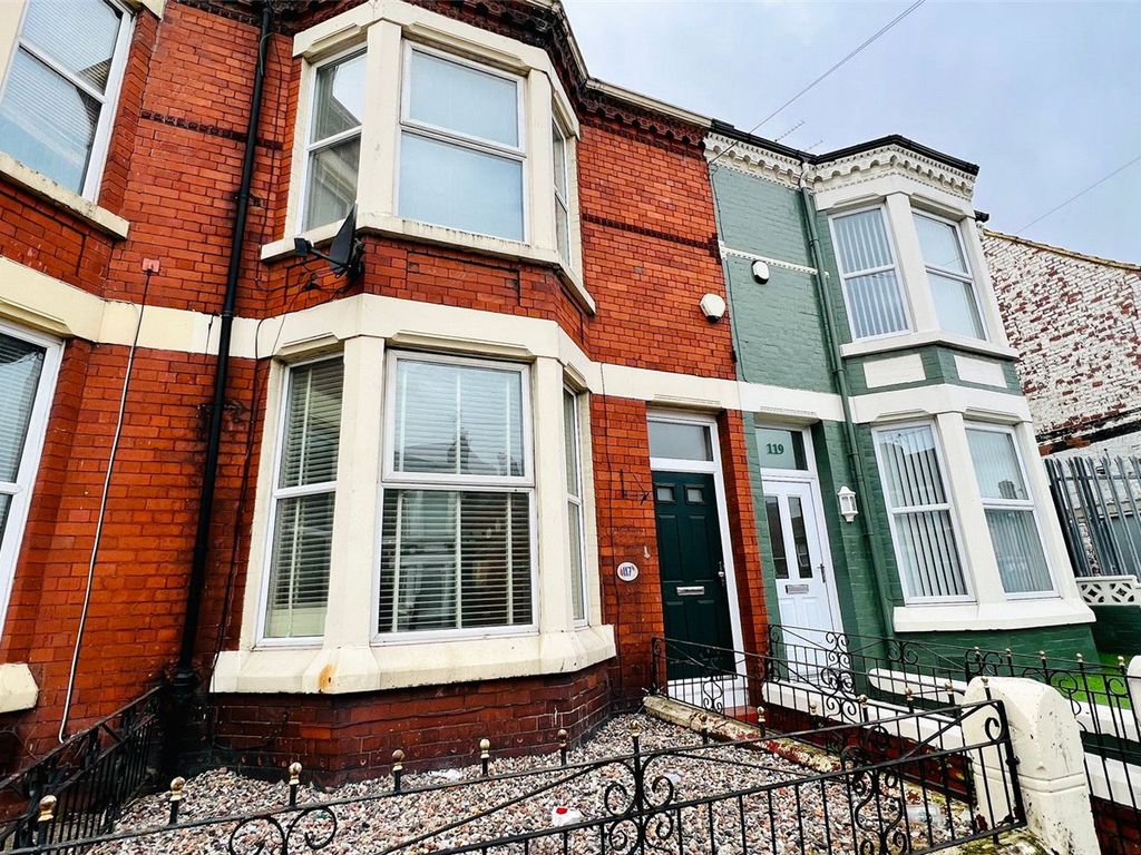 3 bed terraced house for sale in Carisbrooke Road, Walton, Liverpool L4