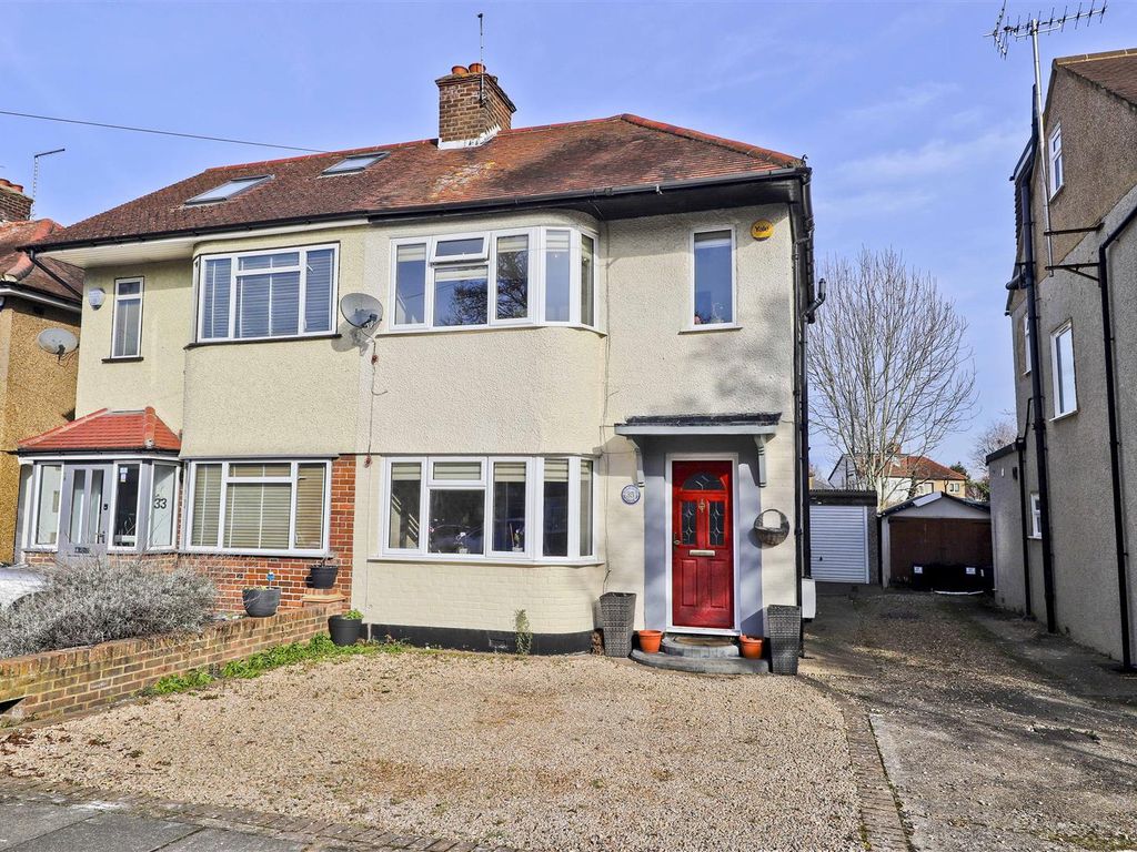 3 bed semidetached house for sale in Milverton Drive, Ickenham UB10