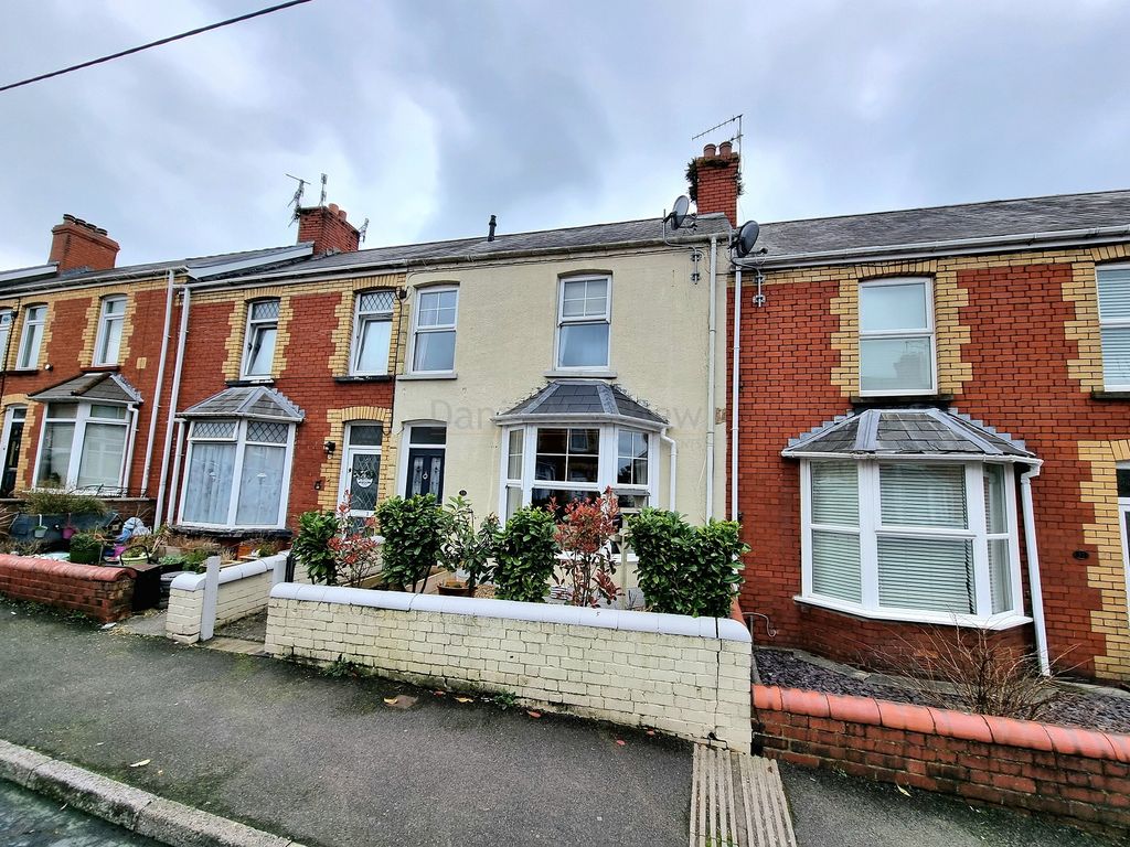 3 bed terraced house for sale in St Brides Road, Aberkenfig, Bridgend, Bridgend County. CF32, £