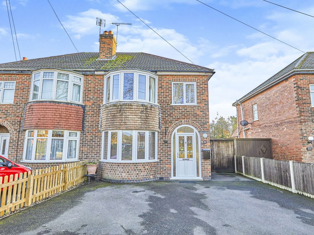 3 bed semidetached house for sale in Harpur Avenue, Littleover, Derby