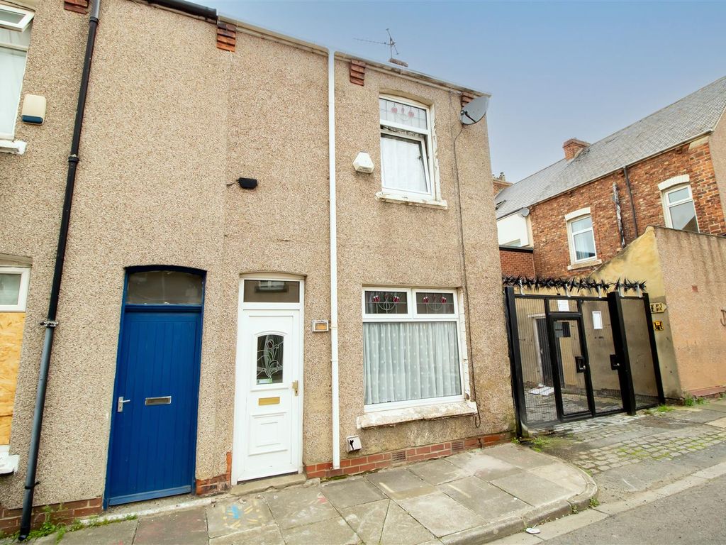2 bed end terrace house for sale in Harrow Street, Hartlepool TS25, £