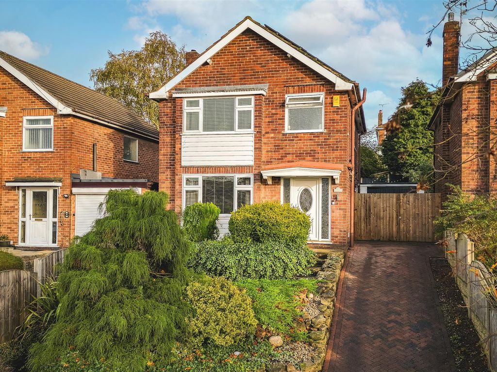 3 bed detached house for sale in Oakover Drive, Allestree, Derby DE22