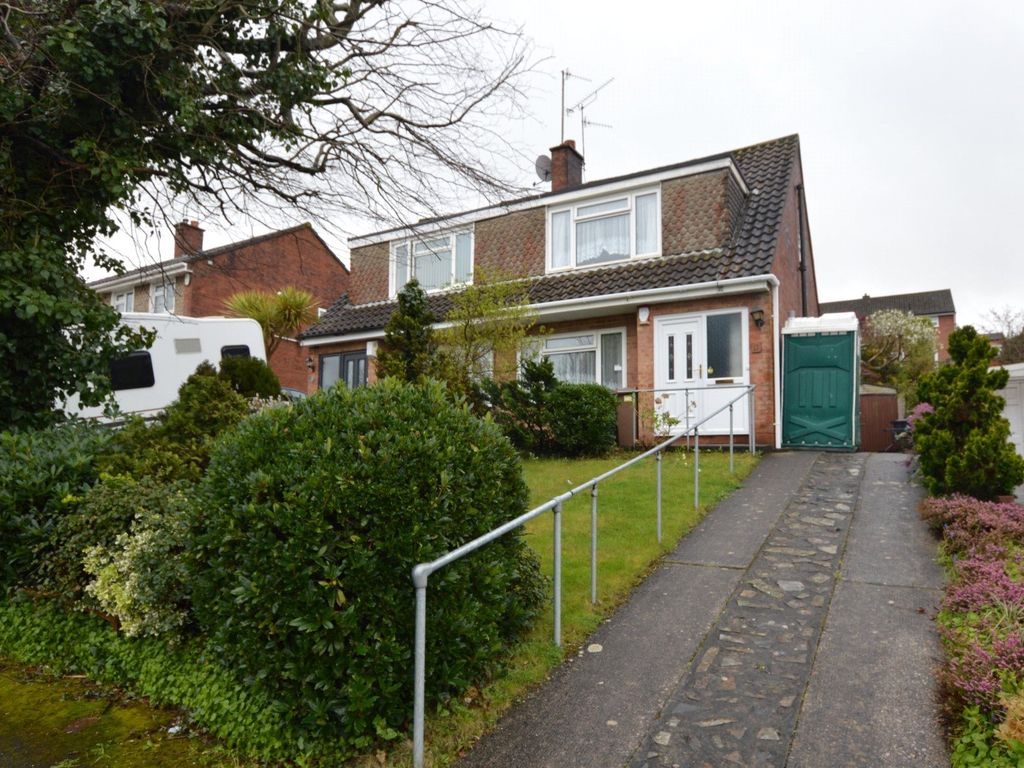 3 bed semidetached house for sale in Moorland Drive, Plympton