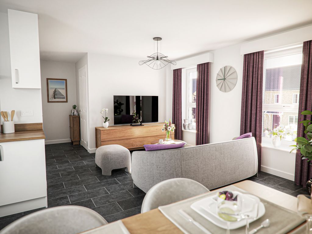 New home, 2 bed flat for sale in Deoni Drive, Whitehouse, Milton Keynes