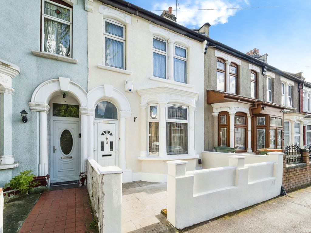 3 bed terraced house for sale in Heigham Road, East Ham, London E6, £