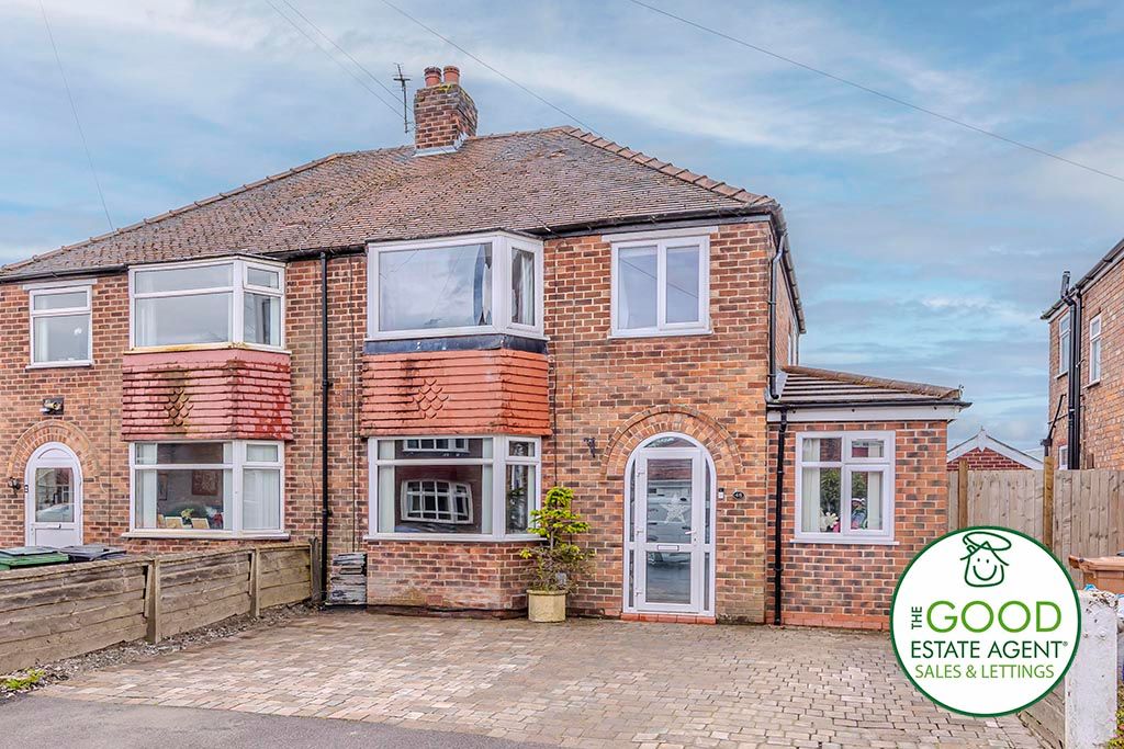 3 bed semidetached house for sale in Davies Avenue, Cheadle SK8, £