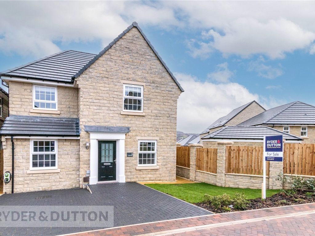 3 bed detached house for sale in Clitheroe Close, Honley, Holmfirth HD9