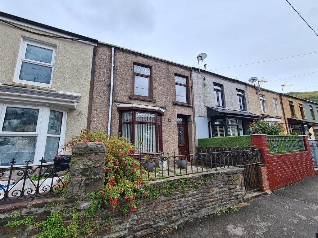 3 bed terraced house for sale in Oakfield Terrace, Nantymoel, Bridgend