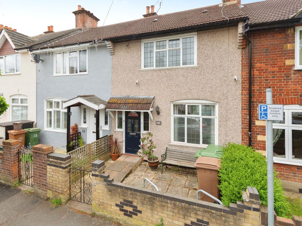 2 bed terraced house for sale in Byron Avenue, Sutton SM1, £515,000
