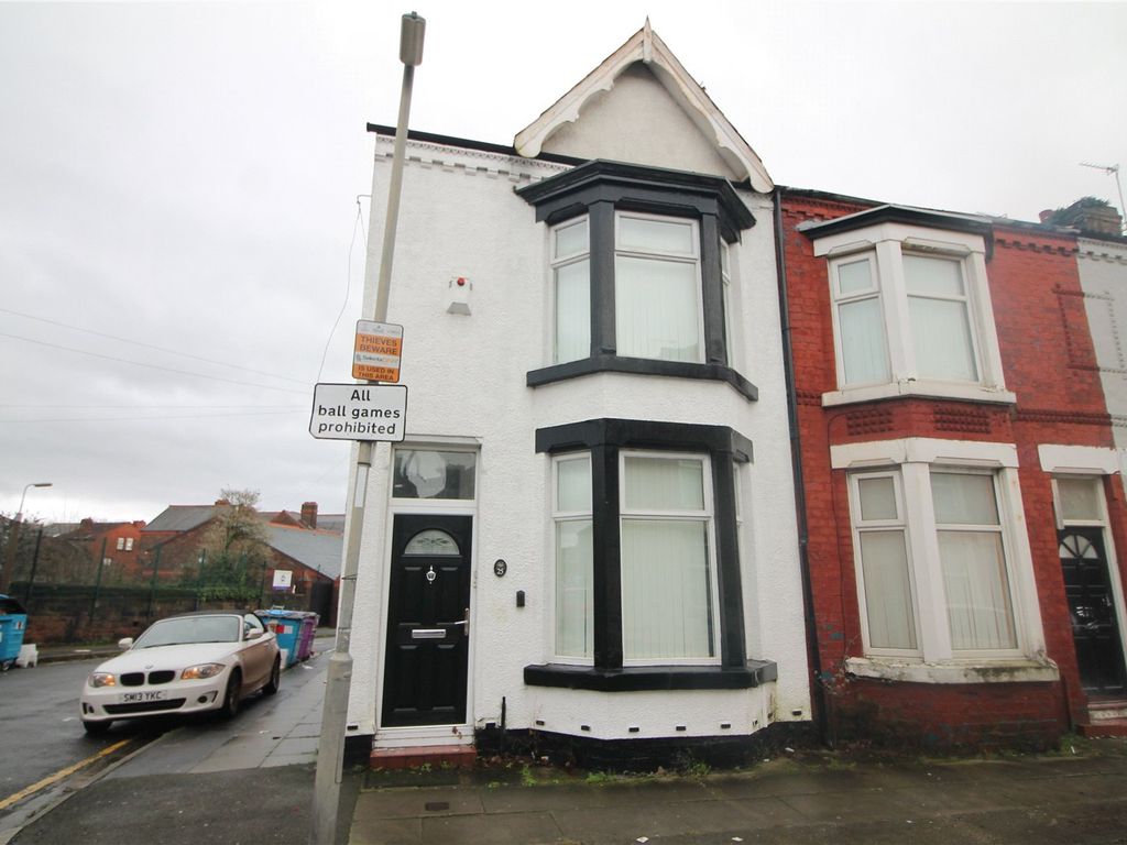 3 bed end terrace house for sale in Astor Street, Liverpool, Merseyside