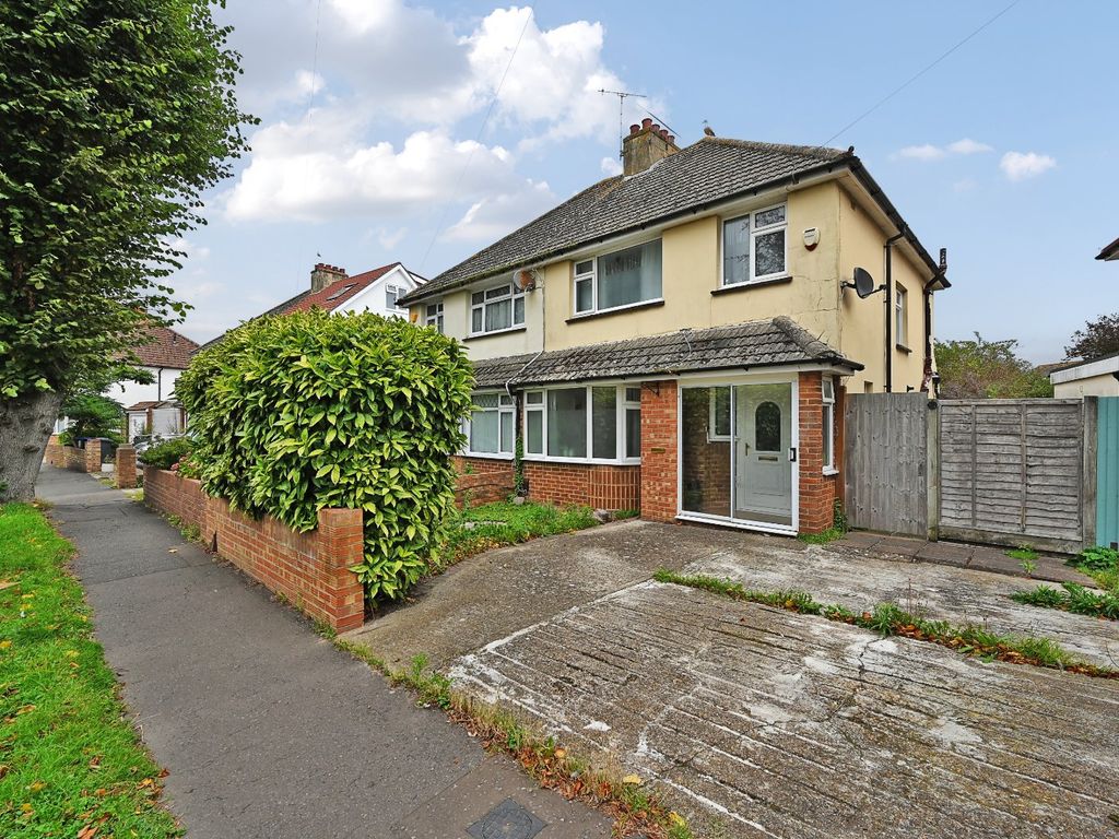 4 bed semidetached house for sale in Monks Avenue, Lancing, West