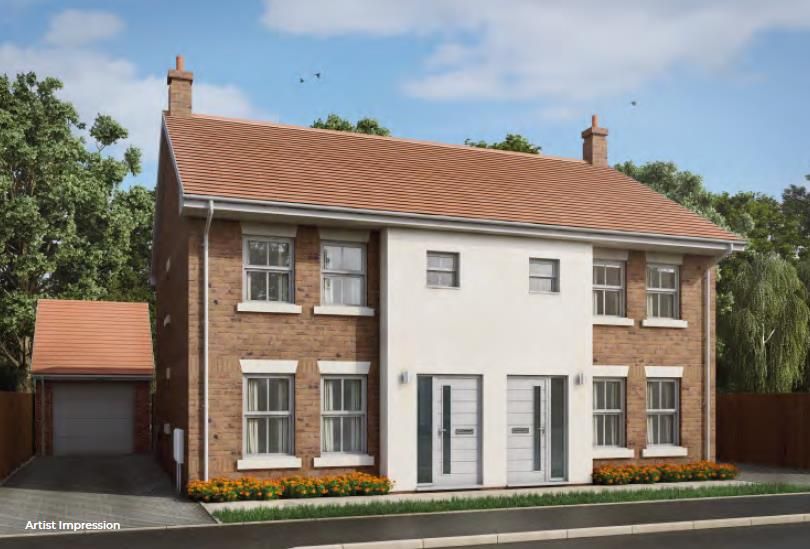 3 bed semidetached house for sale in Plot 21, Mere View Meadows, Hull