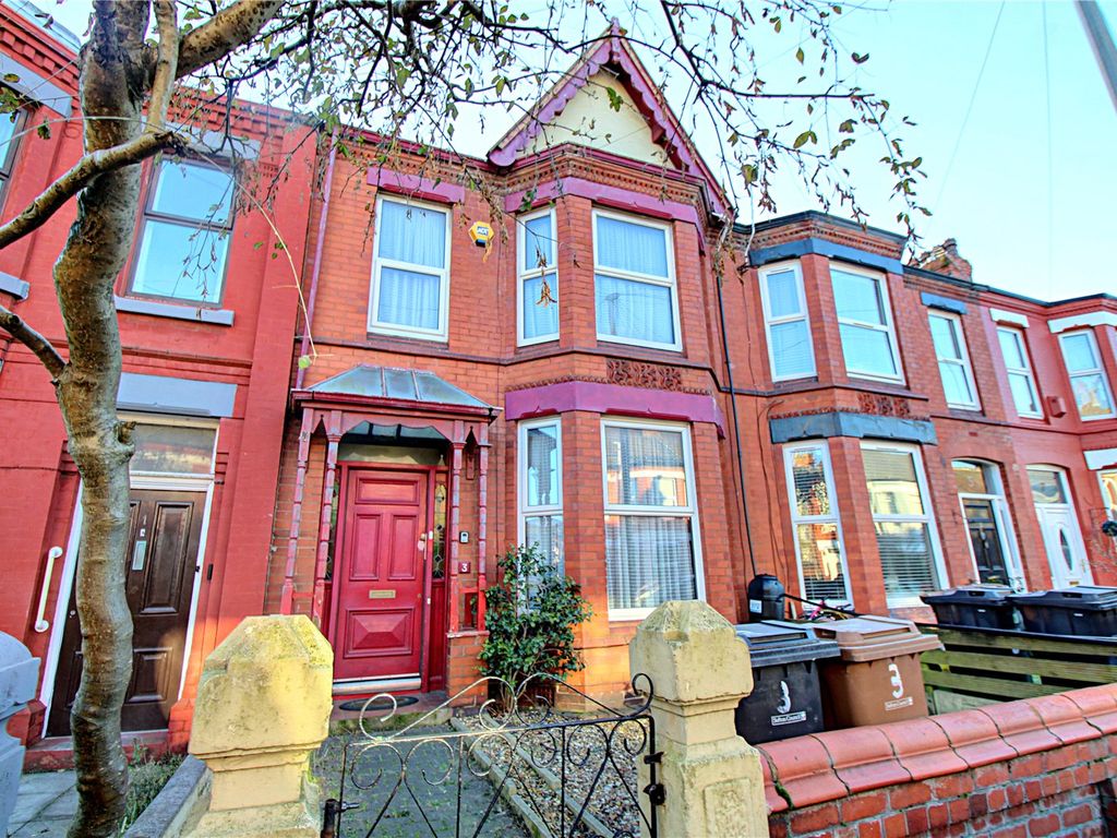 4 bed terraced house for sale in Harrowby Road, Seaforth, Merseyside