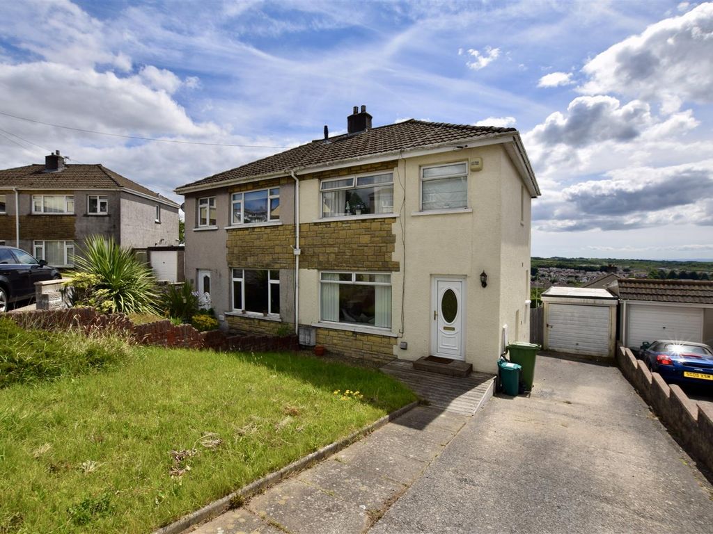 3 bed semidetached house for sale in Hillcrest, Brynna, Pontyclun CF72