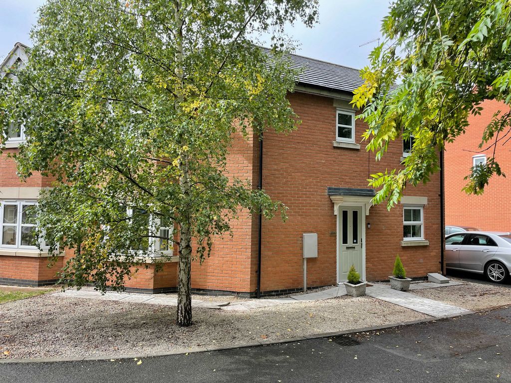 3 bed semidetached house for sale in Ash Drive, AshbyDeLaZouch LE65